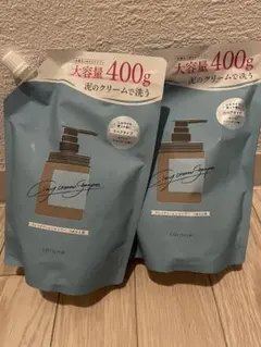 COCONE リンス ポンプ式 400g リフィル3個付き 最終値下げ！ cocone / クレイクリームシャンプースムース 詰め替え(400g)の
