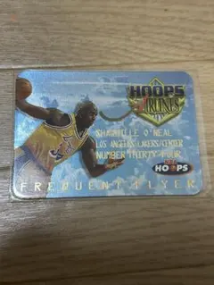 Shaquille O'Neal NBA フリクエントフライヤーカード
