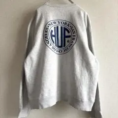 『人気デザイン』　ハフ　スウェット　リージョナル　20周年　人気　グレー　【L】