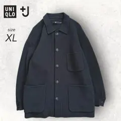 UNIQLO +J ウールブレンド オーバーサイズ シャツジャケット XL