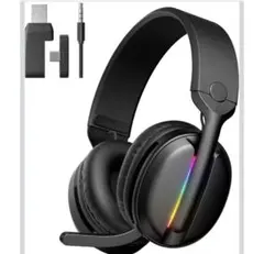 Mankiw ゲーミングヘッドセット PS5 ヘッドセット ゲーミングイヤホン