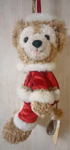 【2009年】ダッフィー クリスマス ぬいぐるみポーチ
