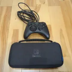 Nintendo Switch有機elモデル ホリパッド ケース セット