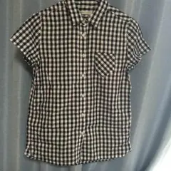 LOWRYS FARM  ギンガムチェックシャツ