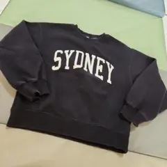 SYDNEY ロゴ トレーナー キッズ 140