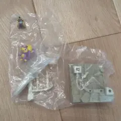 ポケモン リーメント ジオラマコレクション 古城の遺跡 エイパム＆コレクレー