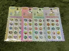 【スヌーピー】　おはじきシール　４種類セット★⭐︎