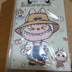 ラブブA4バインダー クリップ付き