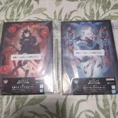 一番くじ　ホロライブ　アクリルボード賞　大神ミオ　白上フブキ　セット