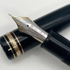 モンブラン 149 中白18K B太字 ヘミングウェイ芯 マイ