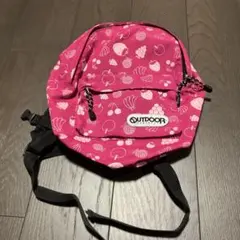 OUTDOOR PRODUCTS キッズ リュック フルーツ柄 ピンク