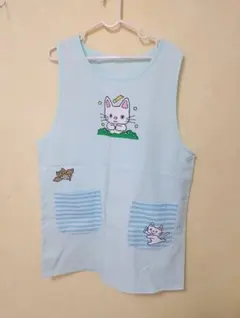 ノンタン　エプロン 保育士　絵本柄