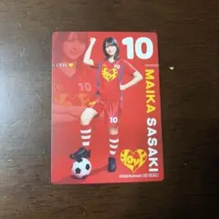 ＝LOVE イコラブ 佐々木舞香 マクドナルド サッカーカード
