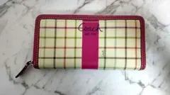 COACH マルチカラー　長財布