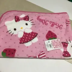 【未使用☆レア品】ハローキティ　2011年 ひざかけ　ブランケット　ピンク