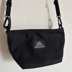 GREGORY グレゴリー サコッシュ ショルダーバッグ ブラック ナイロンのサムネイル