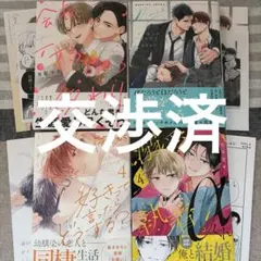 BL新刊『会長、イイコはもう終わり』『マーキングオメガ 3』他4冊セット