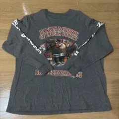 Harley-Davidson プリント 長袖カットソー