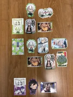 鬼滅の刃 不死川実弥 不死川玄弥 ステッカー セット