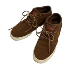 POLO RALPH LAUREN スエード スニーカー 25.5cm キャメル