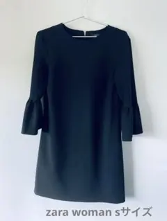 zara woman ワンピース ザラ ブラック　黒　s