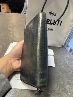 グリーン 長財布