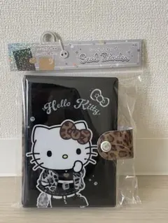 ハローキティ バインダー ヒョウ柄ストーン付き ギャルキティ