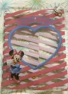 ディズニー　シークレットビッグクリアポーチ　ミニー