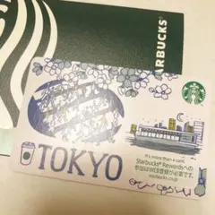 スターバックス スタバ カード 東京 TOKYO