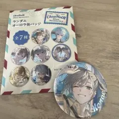 ChroNoiR Blue Memories 叶 缶バッチ