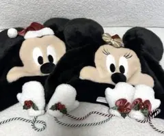 ミッキー ミニー クリスマスファンキャップ 2点セット