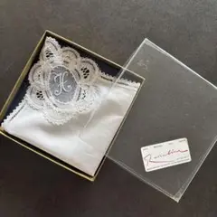 レースハンカチ H