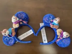 新品未使用 パリディズニー 30周年限定　チップとデールカチューシャ　海外限定