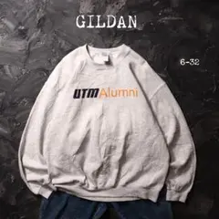 GILDAN トレーナー テネシー大学　カレッジ　企業　グレー