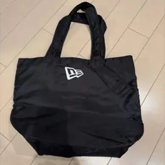 New Era ブラック トートバッグ