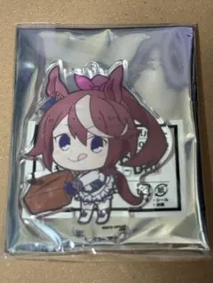 きゃらドリ　ウマ娘コラボ　バレンタイン　アクリルキーホルダー　オグリキャップ きゃらドリ ウマ娘コラボ バレンタイン アクリルキーホルダー