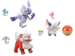 3個 8種セット ポケモンスケールワールド ヒスイ地方