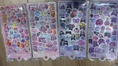 カラフルサンリオキャラクター立体ステッカーセット