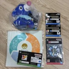 ポケモン 一番くじ ぬいぐるみ ハンドタオル メタルチャーム ラバータイ　セット ポケモン 一番くじ ぬいぐるみ ハンドタオル メタルチャーム