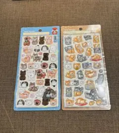 【正規品】和柄新作　ボンボンドロップシール　2枚柴犬　土佐犬