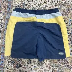 adidas ショートパンツ ネイビー/イエロー