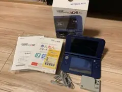 New 3DS LL メタリックブルー 本体と箱付き