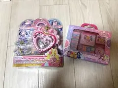 きみとアイドルプリキュア　ハートブローチ＆スタンプセット