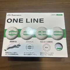 TOBUNDA ONE LINE ゴルフボール ホワイト/グリーンのサムネイル
