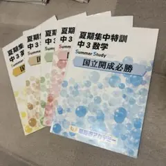夏期集中特訓　国立開成必勝用　5科 夏期集中特訓 国立開成必勝用 5科 | APPS-BICENTENARIO-PRD-01