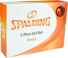 SPALDING 2-Piece Golf Ball オレンジ　新品
