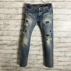 ゲリラSALE】ヒステリックグラマー CPR加工デニム セルビッチ - メルカリ