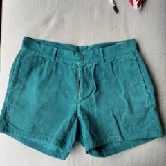 Mr. GENTLEMAN コーデュロイ ショートパンツ グリーン　美品のサムネイル