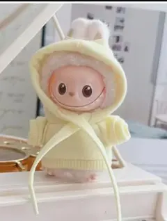 ラブブ　4.0 PIN FOR LOVE　10cmサイズ用　パーカー　イエロー