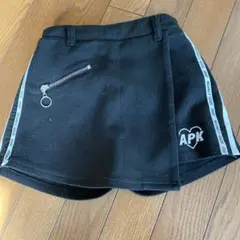 ANAP KIDS ブラックスカートパンツ　サイズ120 毛玉あり